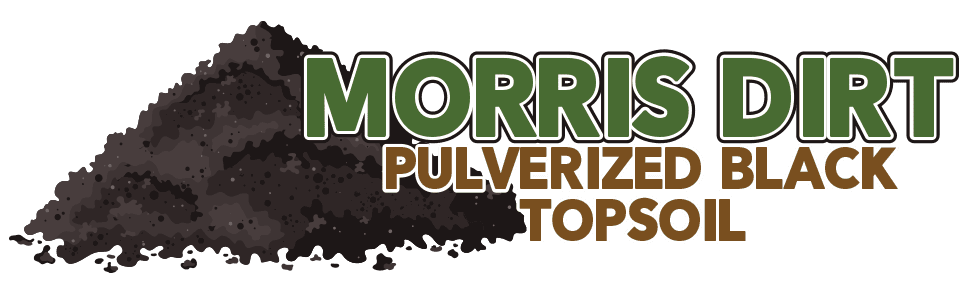 PULVERIZED-BLACK LOGO Morris Dirt Logo